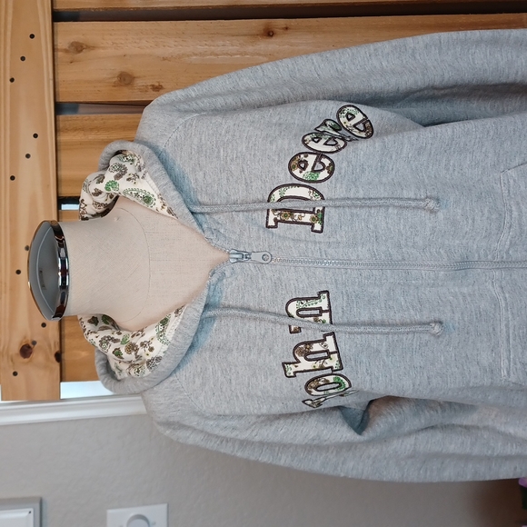 John Deere Full Zip Up Sweatshirt - Picture 2 of 9